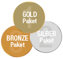 Angebote Bronze, Silber und Gold